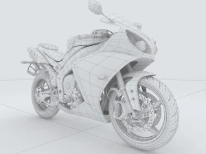 vehicle motorcycles 91747 3D Model