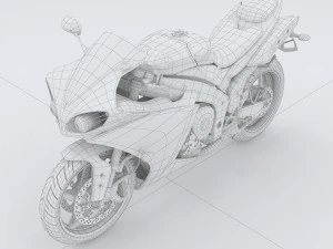 vehicle motorcycles 91747 3D Model