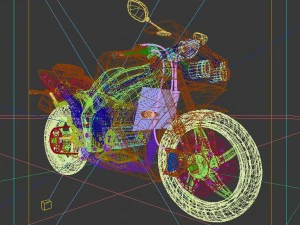 vehicle motorcycles 91747 3D Model