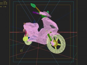 vehicle motorcycles 91752 3D 模型