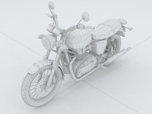 vehicle motorcycles 91775 3D Model