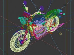vehicle motorcycles 91775 3D Model