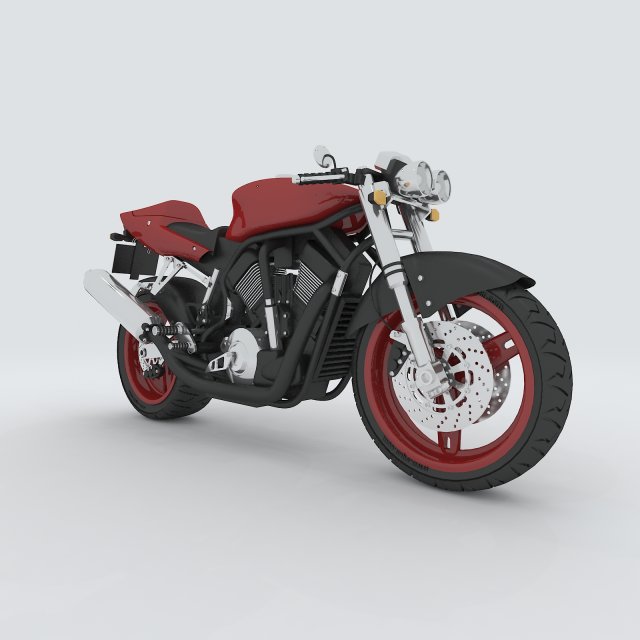 vehicle motorcycles d6452 3D 모델 .c4d .max .obj .3ds .fbx .stl .blend 