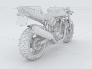 vehicle motorcycles d6452 3D 모델