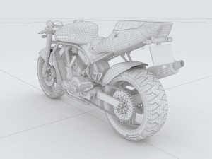 vehicle motorcycles d6452 3D 모델