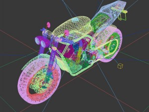 vehicle motorcycles d6452 3D 모델