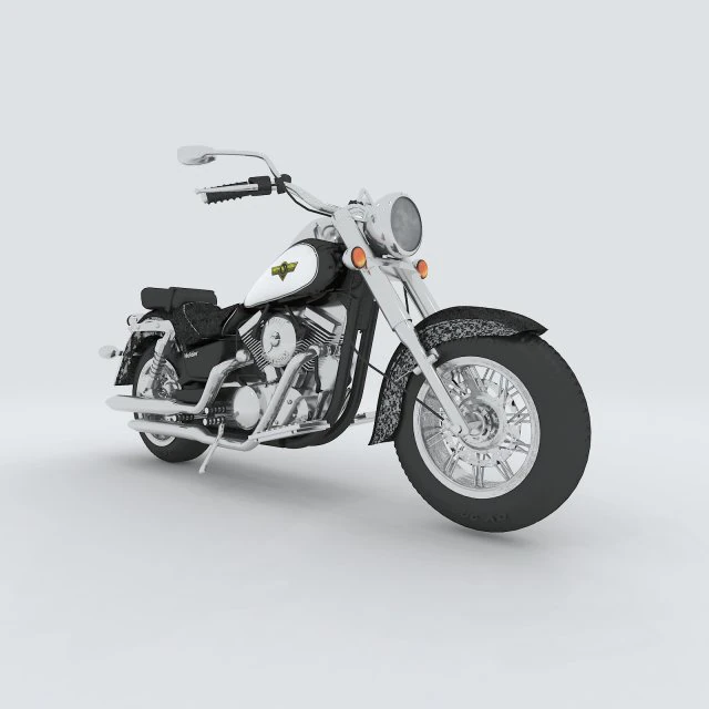 vehicle motorcycles d6460 3D Model .c4d .max .obj .3ds .fbx .stl .blend 