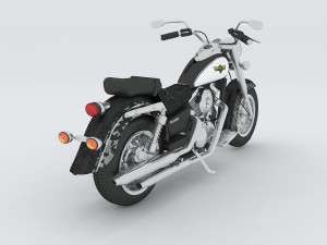 vehicle motorcycles d6460 3D Modell