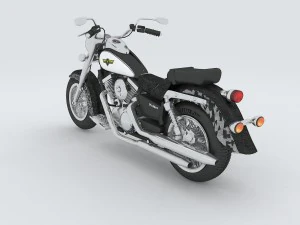 vehicle motorcycles d6460 3D Model