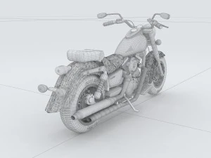 vehicle motorcycles d6460 3D Model