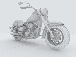 vehicle motorcycles d6461 3D Model