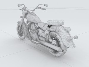 vehicle motorcycles d6461 3D 模型