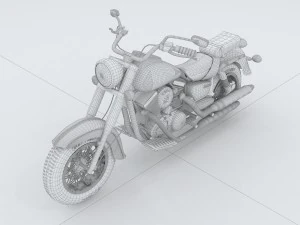 vehicle motorcycles d6461 3D Model