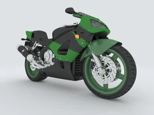 차량 오토바이 d6463 3D 모델