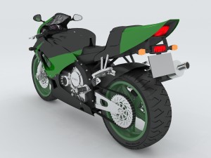 vehicle motorcycles d6463 3D Model