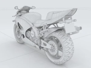 vehicle motorcycles d6463 3D Model
