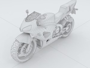 vehicle motorcycles d6463 3D Model