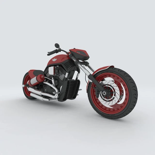 vehicle motorcycles d6464 3D Model .c4d .max .obj .3ds .fbx .stl .blend 