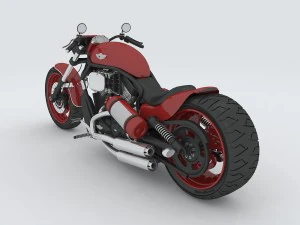 vehicle motorcycles d6464 3D Model