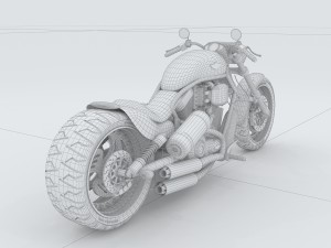vehicle motorcycles d6464 Model 3D