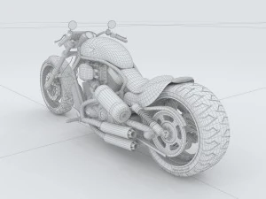 vehicle motorcycles d6464 3D Model