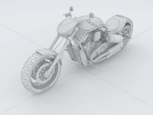 vehicle motorcycles d6464 3D Model