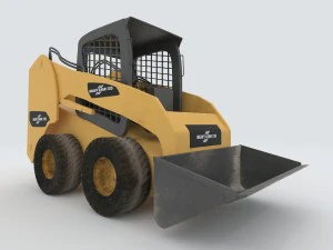 vehicle mounted grader 3D Model