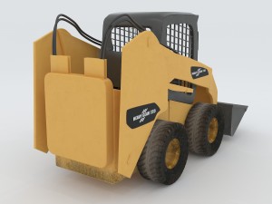 vehicle mounted grader 3D Model