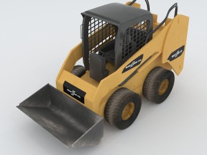 vehicle mounted grader 3D Model