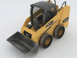 vehicle mounted grader 3D Model