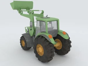 vehicle mounted grader 2 3D Model