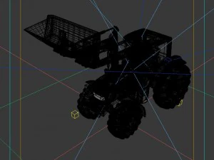 vehicle mounted grader 2 3D Model