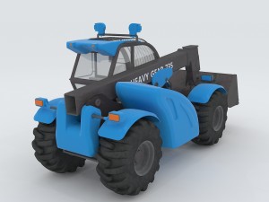 vehicle mounted grader 3 Model 3D