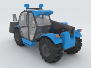 vehicle mounted grader 3 Model 3D