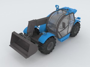 vehicle mounted grader 3 Model 3D