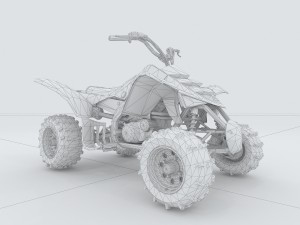 vehicle off-road racing 14157 3D 模型