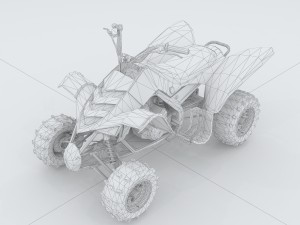 vehicle off-road racing 14157 3D 模型