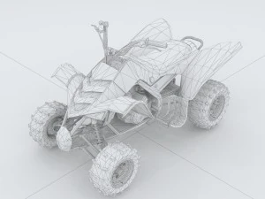 vehicle off-road racing 14157 3D Model