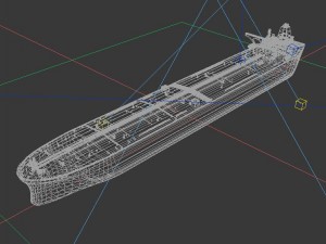 vehicle submarine 34785 Model 3D