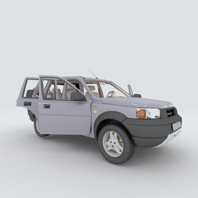 vehicle suv 12341 3D Model .c4d .max .obj .3ds .fbx .stl .blend 