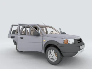 veh&iacute;culo todoterreno 12341 Modelo 3D