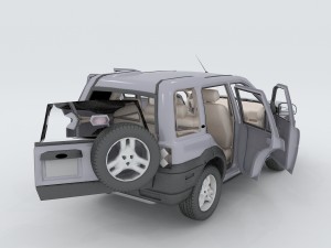 vehicle suv 12341 3D Model
