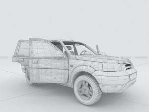 vehicle suv 12341 3D Model