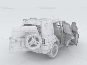 vehicle suv 12341 3D Model