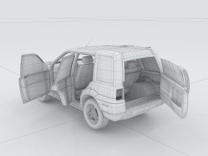 vehicle suv 12341 3D Model