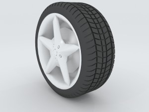 vehicle tires 16011 3D Модель