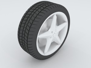vehicle tires 16011 3D Модель