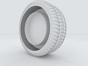 vehicle tires 16011 3D Модель