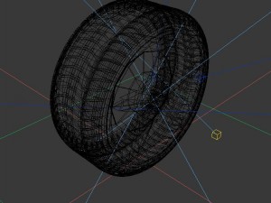 vehicle tires 16011 3D Модель