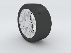 vehicle tires 77339 3D 模型